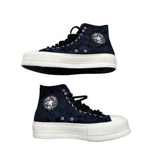 Converse A08000C Chuck Taylor Platform Floral Lace High Top Sneakers ( 8.5 )